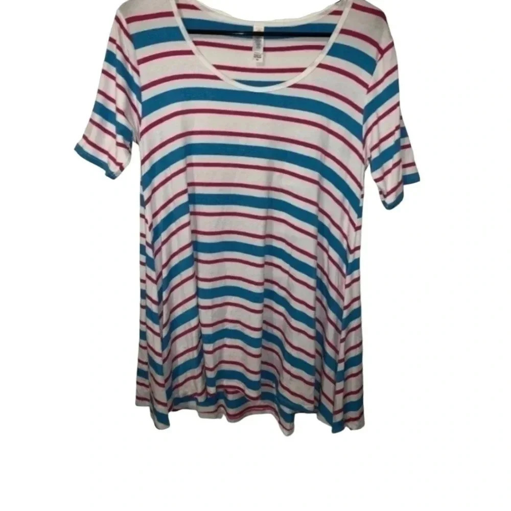 Lularoe Striped Perfect T NWT
